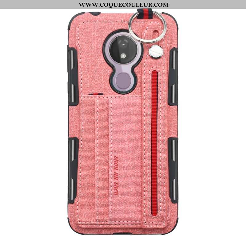 Étui Moto G7 Power Protection Téléphone Portable Coque, Coque Moto G7 Power Rose