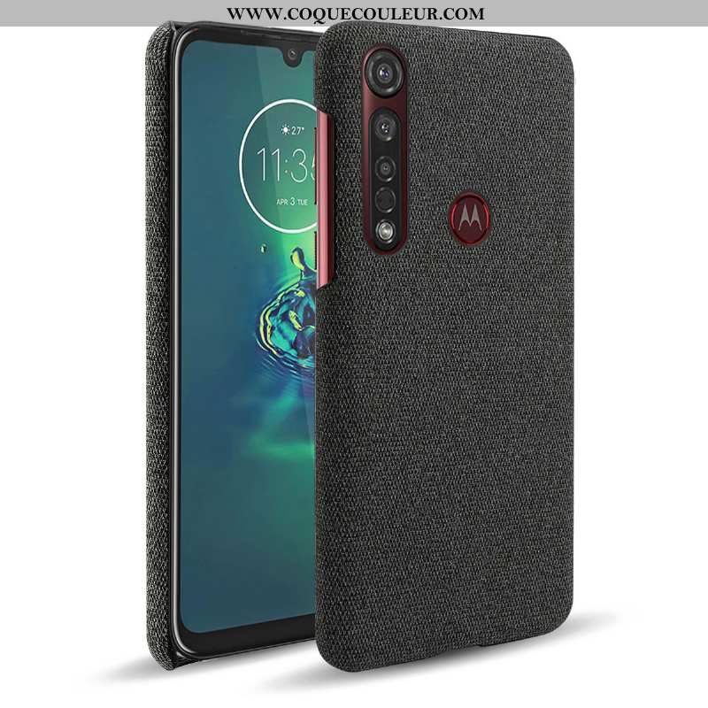 Coque Moto G8 Plus Protection Téléphone Portable Gris, Housse Moto G8 Plus Étui Gris