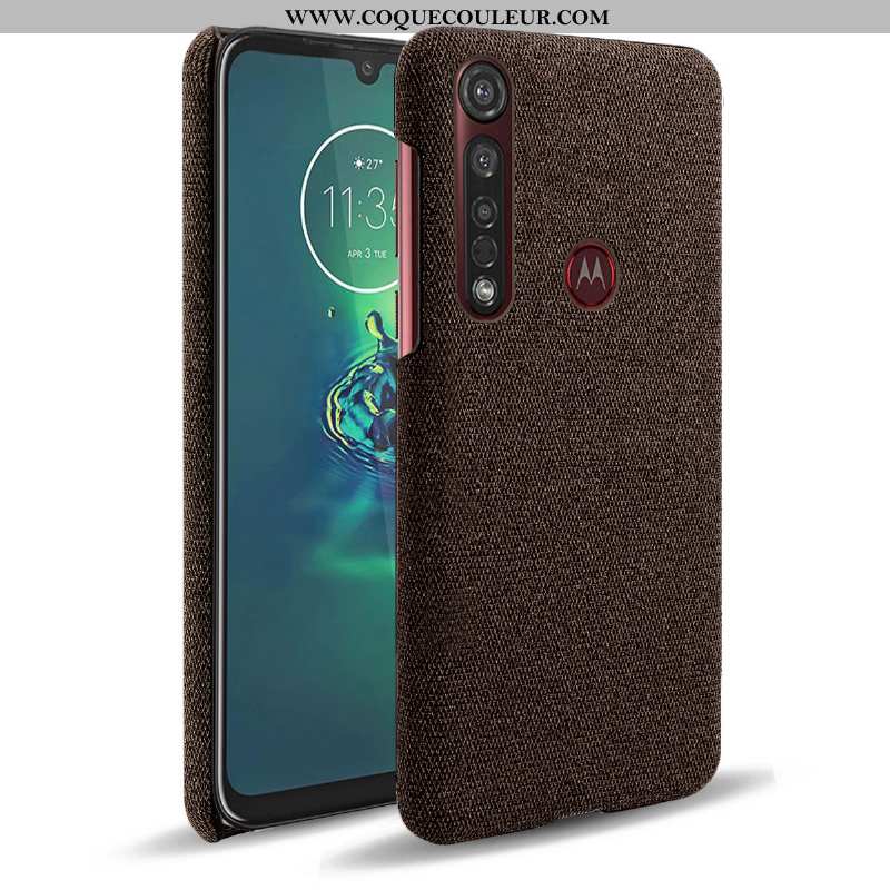 Coque Moto G8 Plus Protection Téléphone Portable Gris, Housse Moto G8 Plus Étui Gris