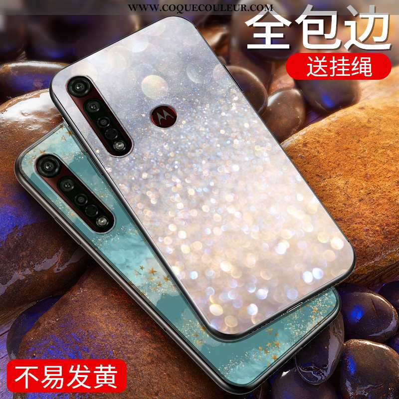 Coque Moto G8 Plus Personnalité Étui Tout Compris, Housse Moto G8 Plus Tendance Téléphone Portable A