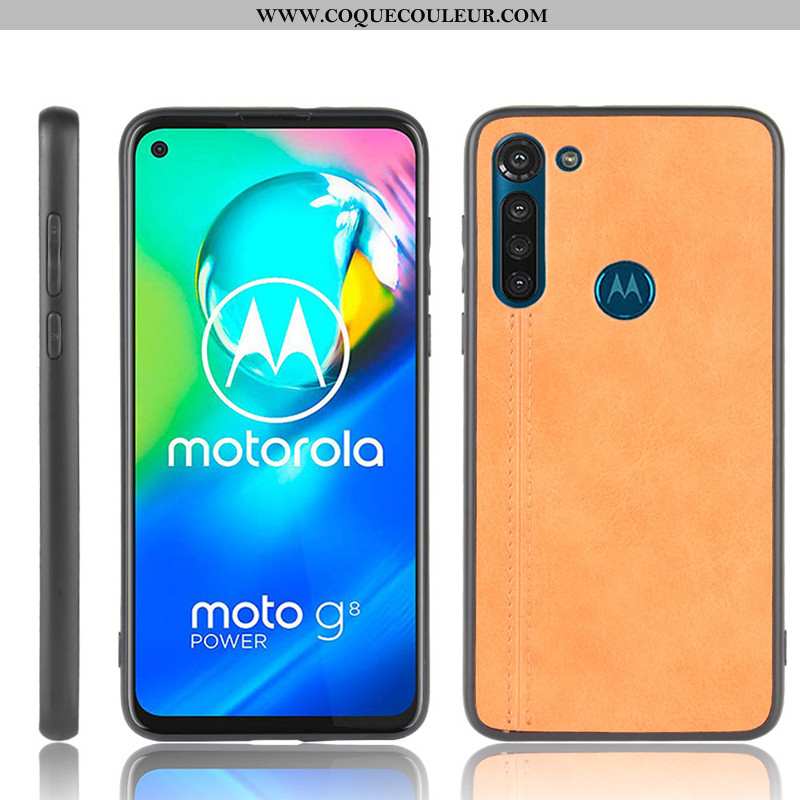 Coque Moto G8 Power Protection Téléphone Portable Difficile, Housse Moto G8 Power Modèle Fleurie Étu