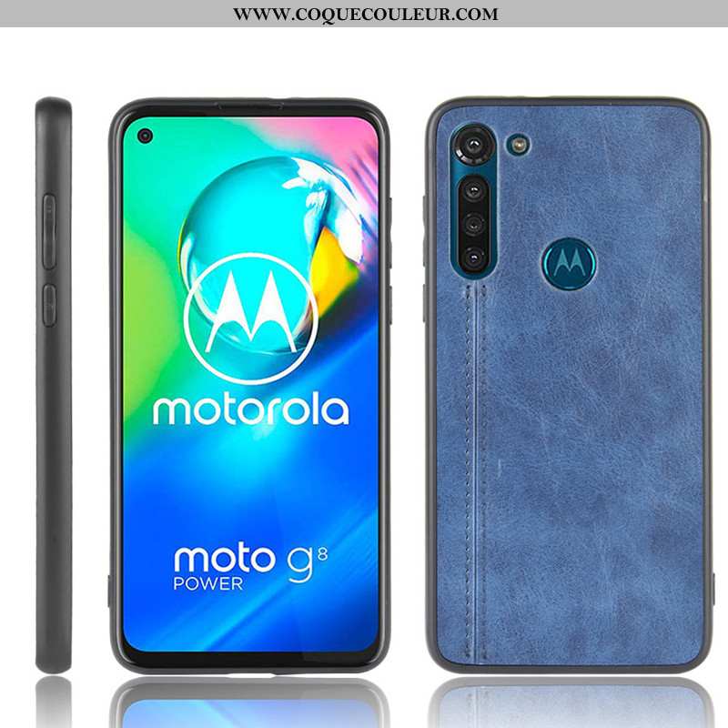 Coque Moto G8 Power Protection Téléphone Portable Difficile, Housse Moto G8 Power Modèle Fleurie Étu