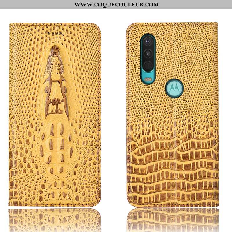 Coque Motorola One Action Protection Tout Compris Bleu, Housse Motorola One Action Cuir 2020 Bleu