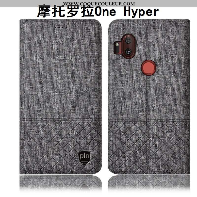 Housse Motorola One Hyper Protection Rose Matelassé, Étui Motorola One Hyper Téléphone Portable