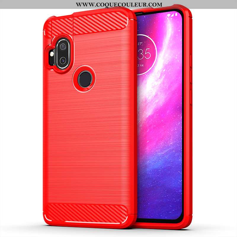 Housse Motorola One Hyper Rouge Coque Étui, Étui Motorola One Hyper Téléphone Portable