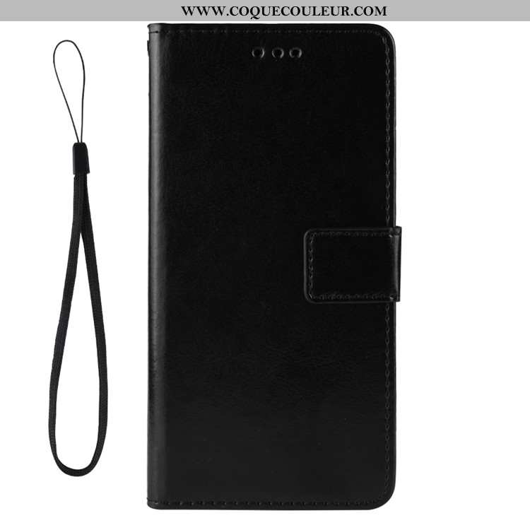 Coque Nokia 1.3 Portefeuille Étui Coque, Housse Nokia 1.3 Cuir Téléphone Portable Noir