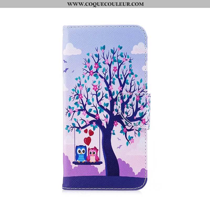 Coque Nokia 2.1 Protection Cuir Téléphone Portable, Housse Nokia 2.1 Dessin Animé Multicolore Coloré