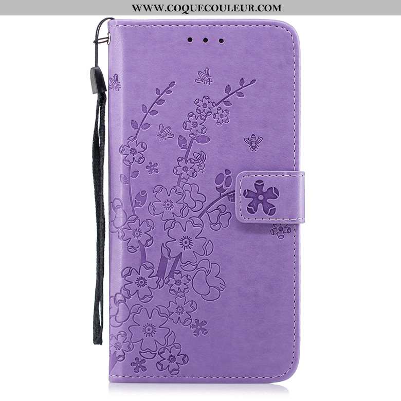 Coque Nokia 2.1 Cuir Incassable Rose, Housse Nokia 2.1 Protection Clamshell Rose