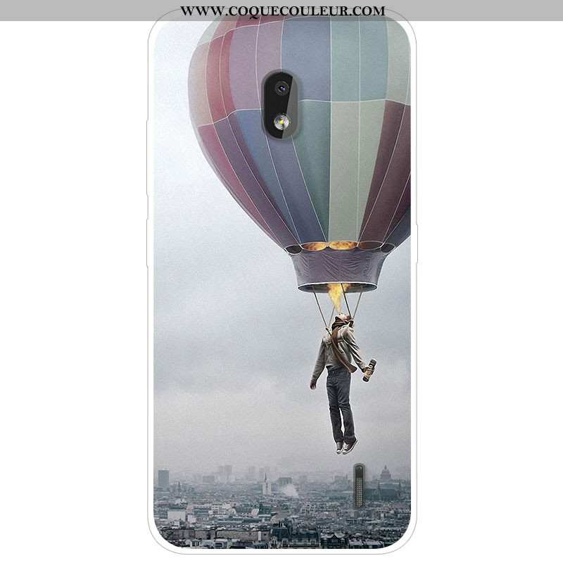 Coque Nokia 2.2 Dessin Animé Silicone Étui, Housse Nokia 2.2 Tendance Gris