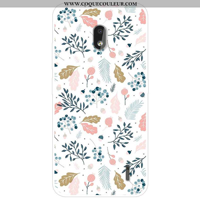 Coque Nokia 2.2 Dessin Animé Silicone Étui, Housse Nokia 2.2 Tendance Gris