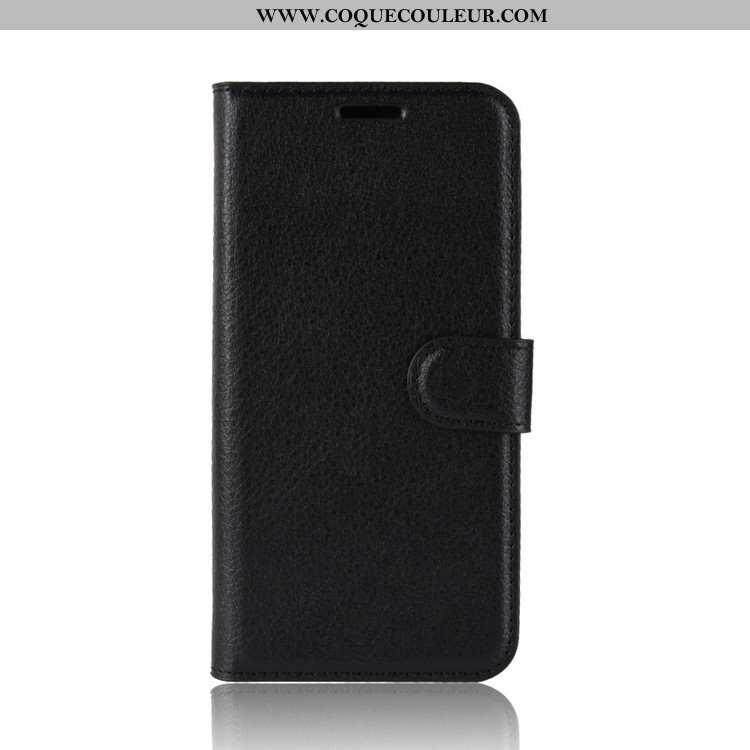 Housse Nokia 2.2 Portefeuille Coque Incassable, Étui Nokia 2.2 Tendance Noir