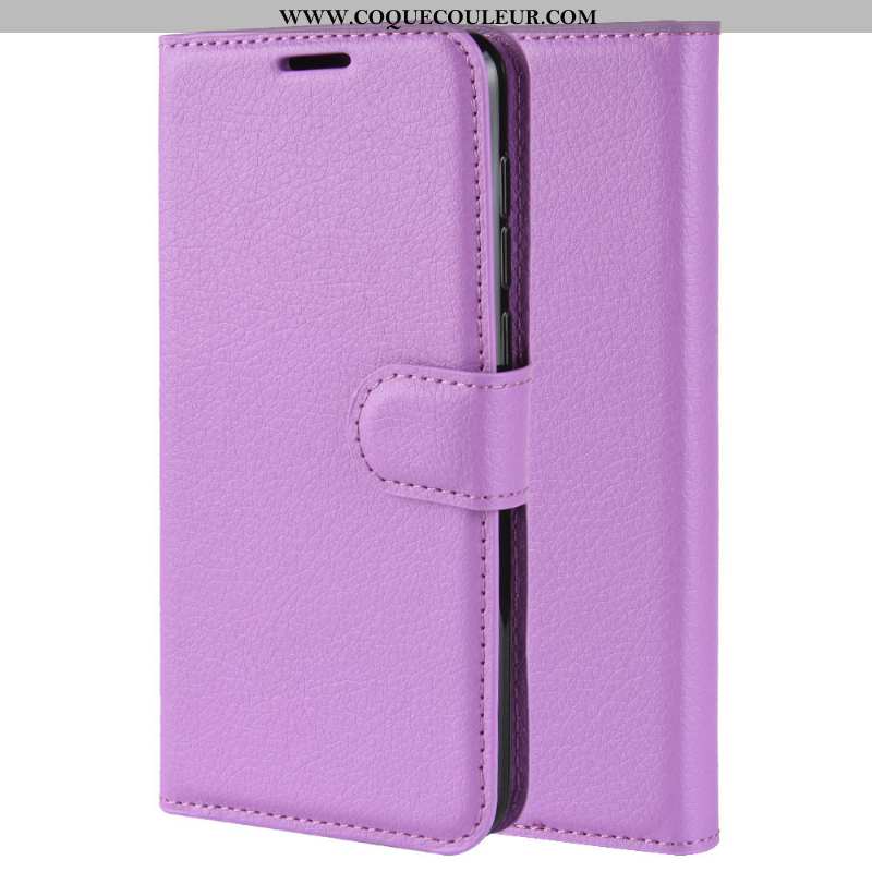 Housse Nokia 2.2 Cuir Coque Téléphone Portable, Étui Nokia 2.2 Protection Incassable Violet