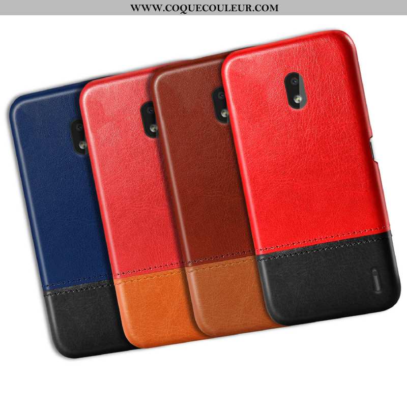 Étui Nokia 2.2 Personnalité Coque Nouveau, Nokia 2.2 Vintage Téléphone Portable Rouge