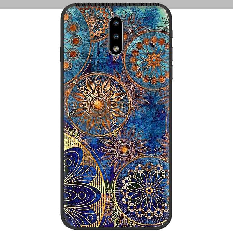 Étui Nokia 2.3 Délavé En Daim Tissu Étui, Coque Nokia 2.3 Dessin Animé Tendance Coloré