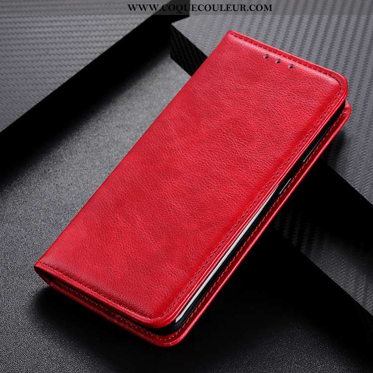 Étui Nokia 2.3 Modèle Fleurie Litchi Étui, Coque Nokia 2.3 Rouge