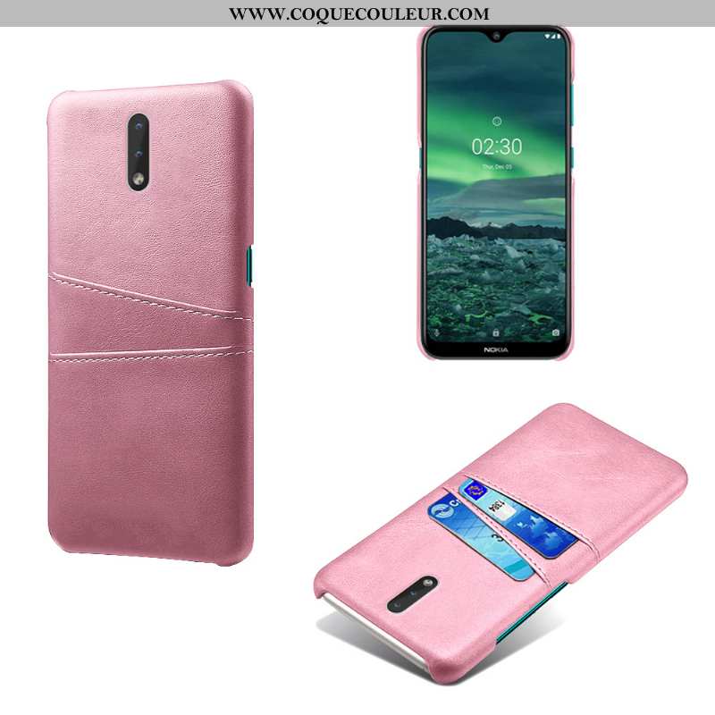 Étui Nokia 2.3 Cuir Carte Jaune, Coque Nokia 2.3 Protection Jaune