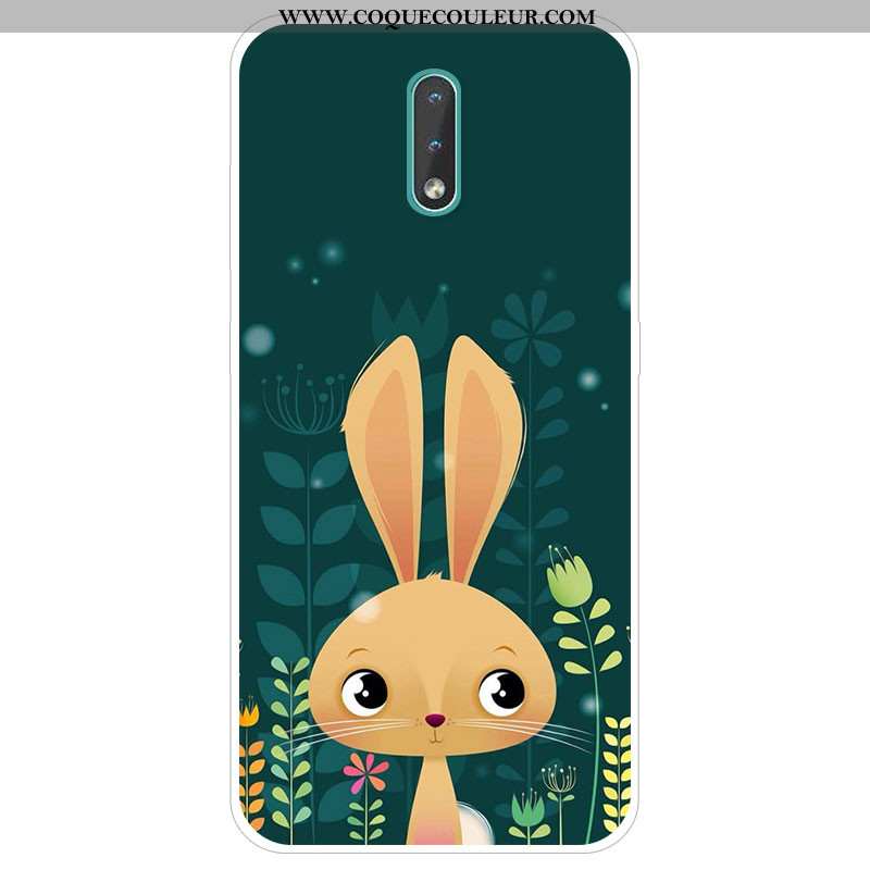 Coque Nokia 2.3 Silicone Dessin Animé Tendance, Housse Nokia 2.3 Protection Personnalité Gris