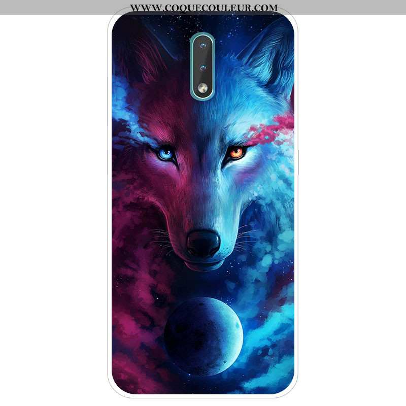 Coque Nokia 2.3 Silicone Dessin Animé Tendance, Housse Nokia 2.3 Protection Personnalité Gris