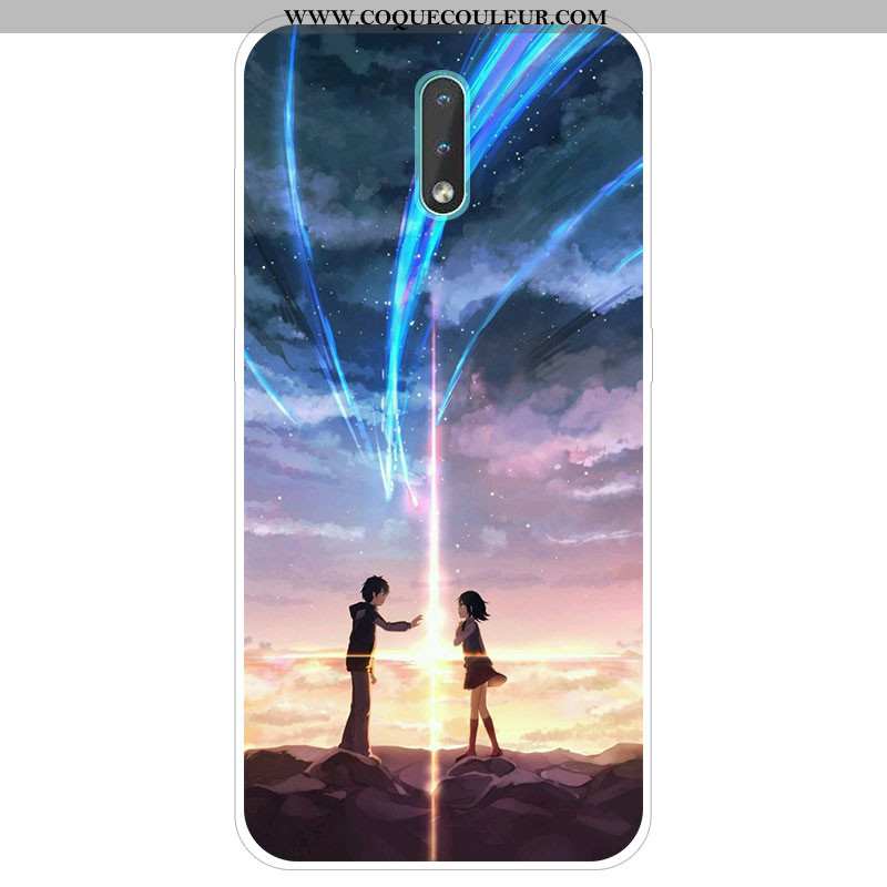 Coque Nokia 2.3 Silicone Dessin Animé Tendance, Housse Nokia 2.3 Protection Personnalité Gris