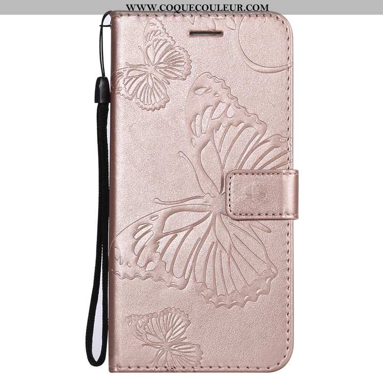 Coque Nokia 3.1 Protection Housse, Housse Nokia 3.1 Cuir Téléphone Portable Rose