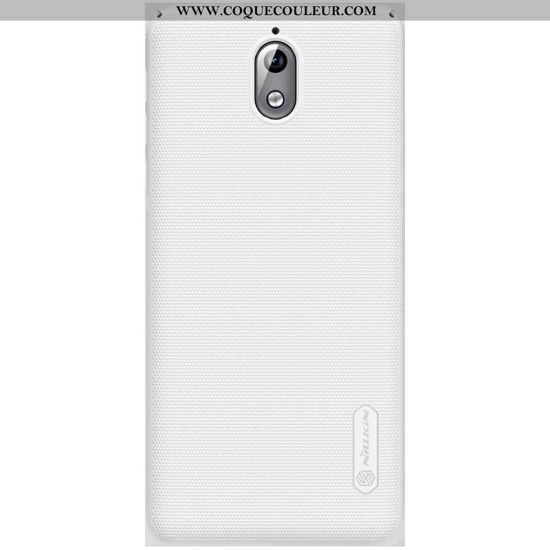 Coque Nokia 3.1 Protection Étui, Housse Nokia 3.1 Délavé En Daim Or Noir