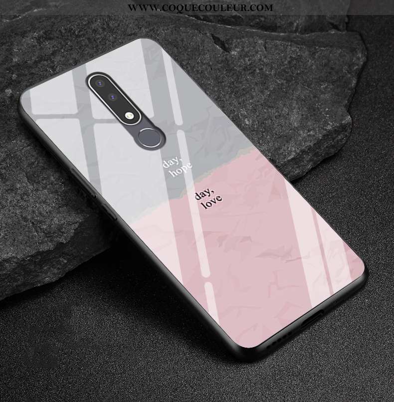 Coque Nokia 3.1 Plus Personnalité Incassable Coque, Housse Nokia 3.1 Plus Créatif Personnalisé Color