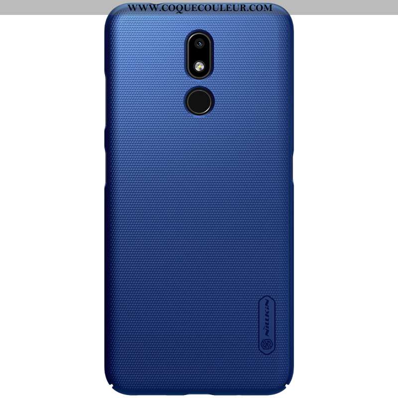 Housse Nokia 3.2 Légère Coque Téléphone Portable, Étui Nokia 3.2 Délavé En Daim Difficile Doré