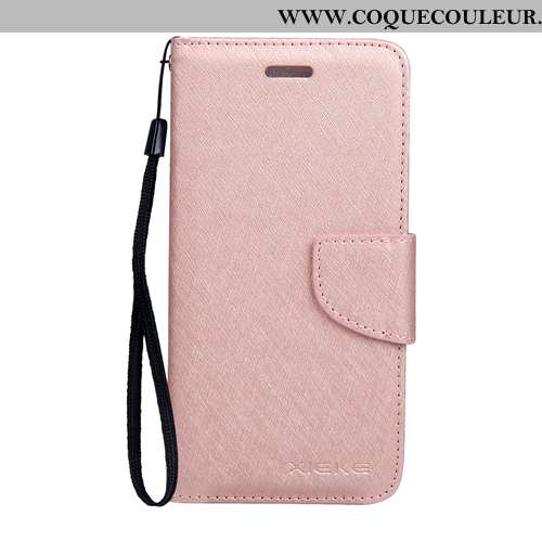 Étui Nokia 4.2 Modèle Fleurie Soie Mulberry Étui, Coque Nokia 4.2 Protection Cuir Rose