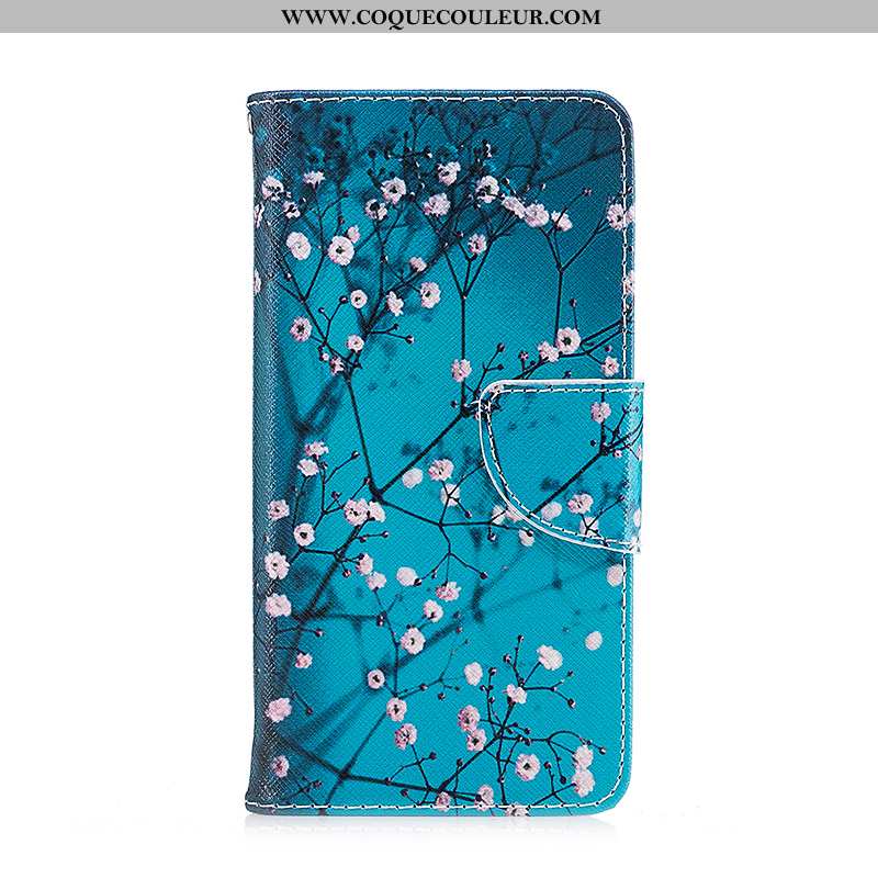 Étui Nokia 5.1 Cuir Téléphone Portable, Coque Nokia 5.1 Protection Peinture Coloré