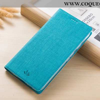 Étui Nokia 5.1 Cuir Coque Téléphone Portable, Nokia 5.1 Protection Bleu