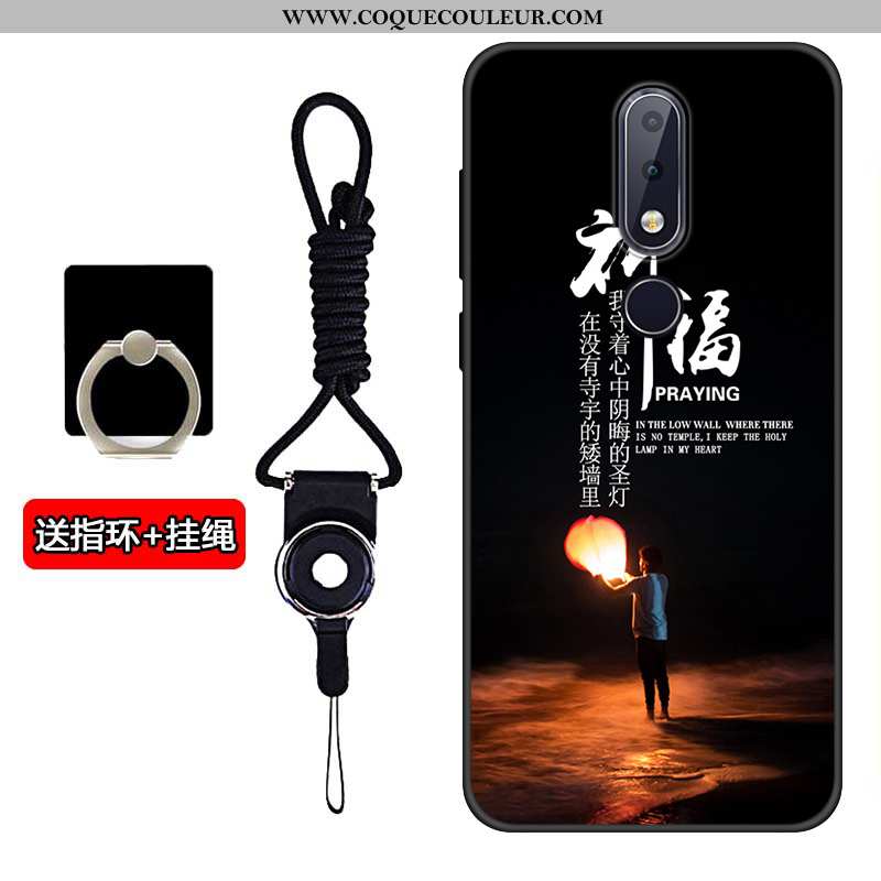 Coque Nokia 5.1 Plus Protection Silicone Incassable, Housse Nokia 5.1 Plus Tendance Tout Compris Gri