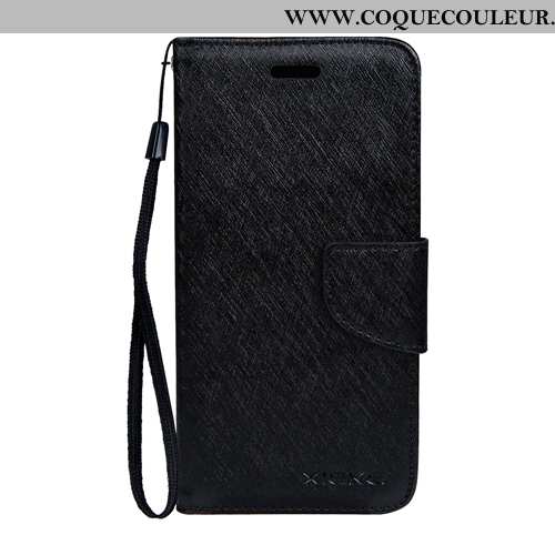 Étui Nokia 5.1 Plus Protection Soie Mulberry Modèle Fleurie, Coque Nokia 5.1 Plus Cuir Téléphone Por