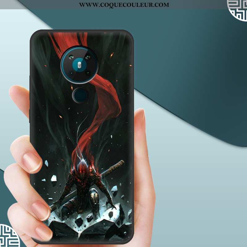 Coque Nokia 5.3 Tendance Étui, Housse Nokia 5.3 Silicone Dessin Animé Bleu