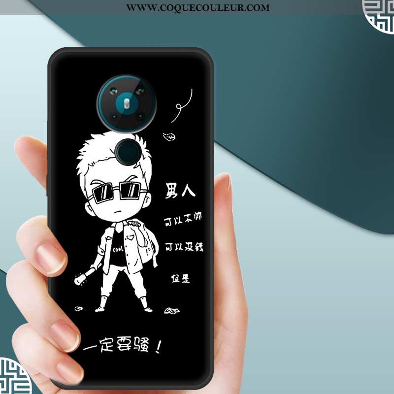 Coque Nokia 5.3 Tendance Étui, Housse Nokia 5.3 Silicone Dessin Animé Bleu