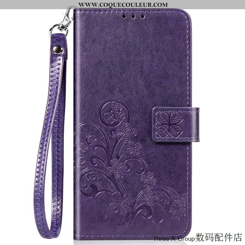 Housse Nokia 5.3 Ornements Suspendus Coque Violet, Étui Nokia 5.3 Cuir Silicone Violet