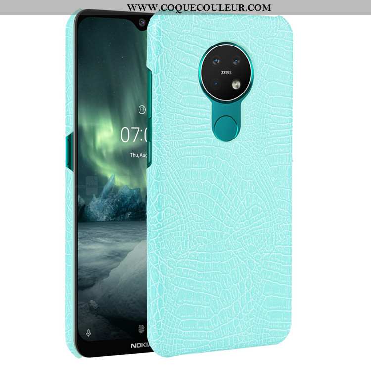 Housse Nokia 6.2 Modèle Fleurie Difficile Étui, Étui Nokia 6.2 Protection Crocodile Noir