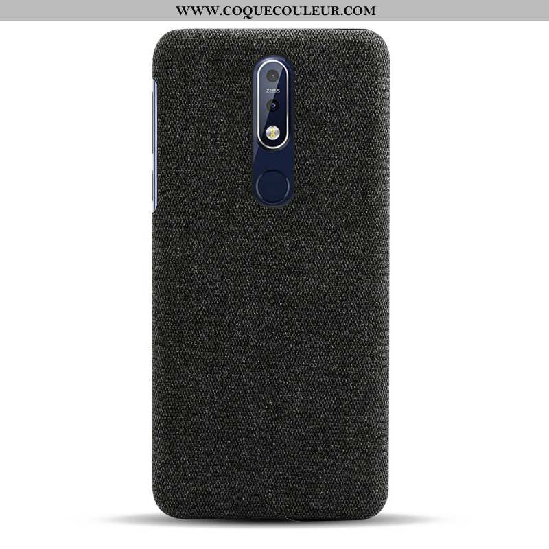 Coque Nokia 7.1 Protection Simple, Housse Nokia 7.1 Légère Incassable Noir