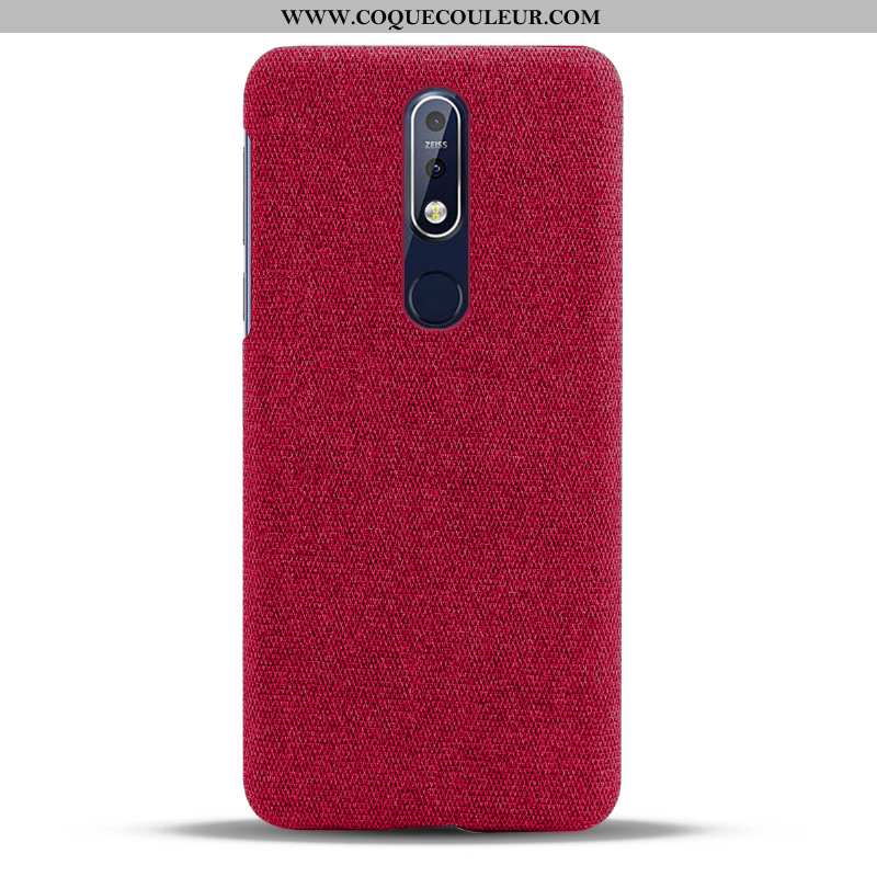 Coque Nokia 7.1 Protection Simple, Housse Nokia 7.1 Légère Incassable Noir