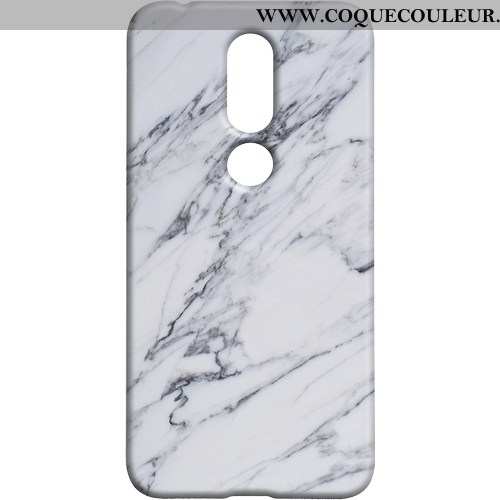 Coque Nokia 7.1 Modèle Fleurie Délavé En Daim Étui, Housse Nokia 7.1 Protection Téléphone Portable B