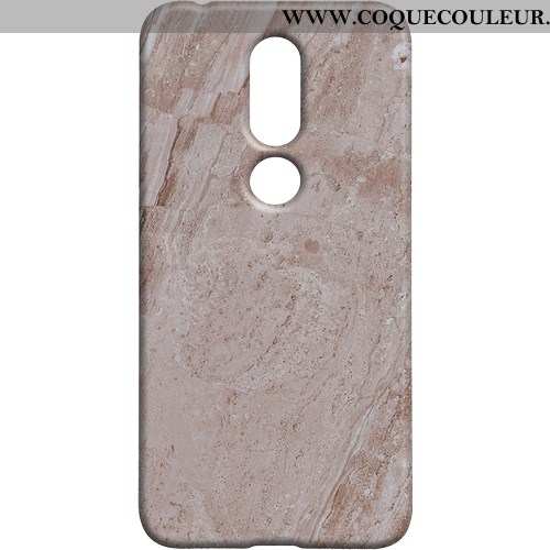 Coque Nokia 7.1 Modèle Fleurie Délavé En Daim Étui, Housse Nokia 7.1 Protection Téléphone Portable B