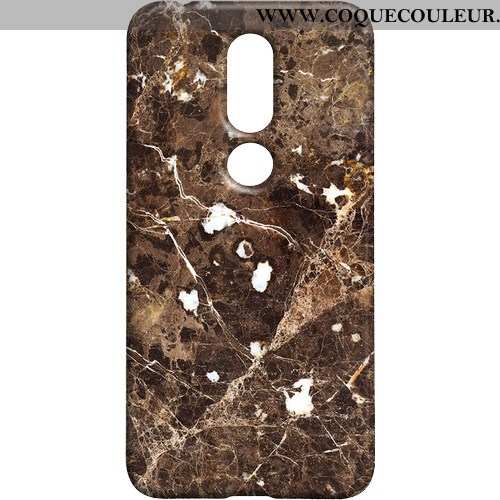 Coque Nokia 7.1 Modèle Fleurie Délavé En Daim Étui, Housse Nokia 7.1 Protection Téléphone Portable B