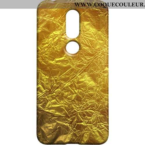 Étui Nokia 7.1 Vintage Téléphone Portable Métal, Coque Nokia 7.1 Protection Délavé En Daim Marron