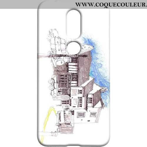 Étui Nokia 7.1 Protection Blanc Coque, Coque Nokia 7.1 Vent Blanche