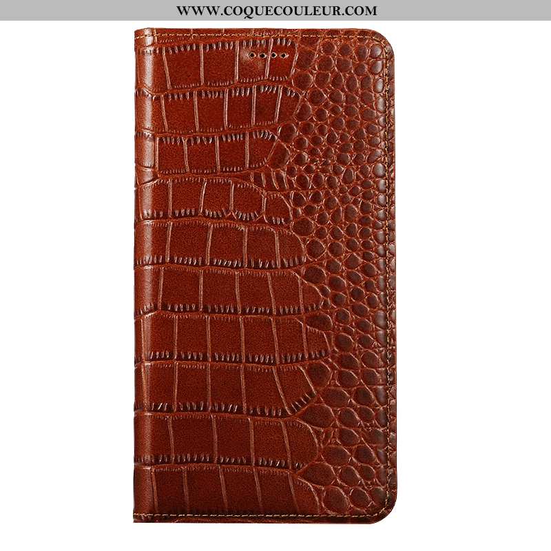 Étui Nokia 7.1 Cuir Bleu Housse, Coque Nokia 7.1 Modèle Fleurie