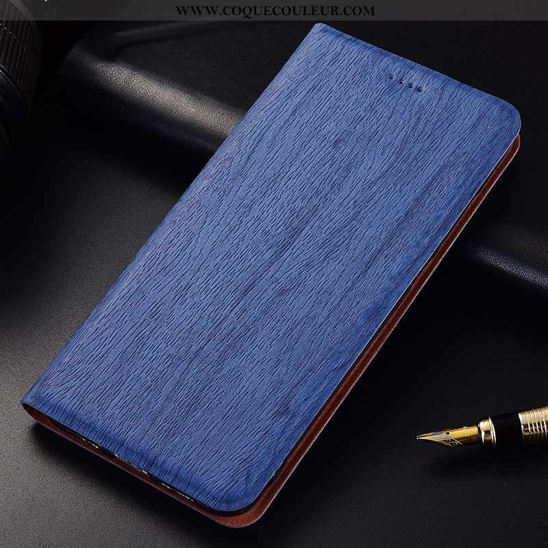 Housse Nokia 7 Plus Modèle Fleurie Bleu Tout Compris, Étui Nokia 7 Plus Fluide Doux Protection