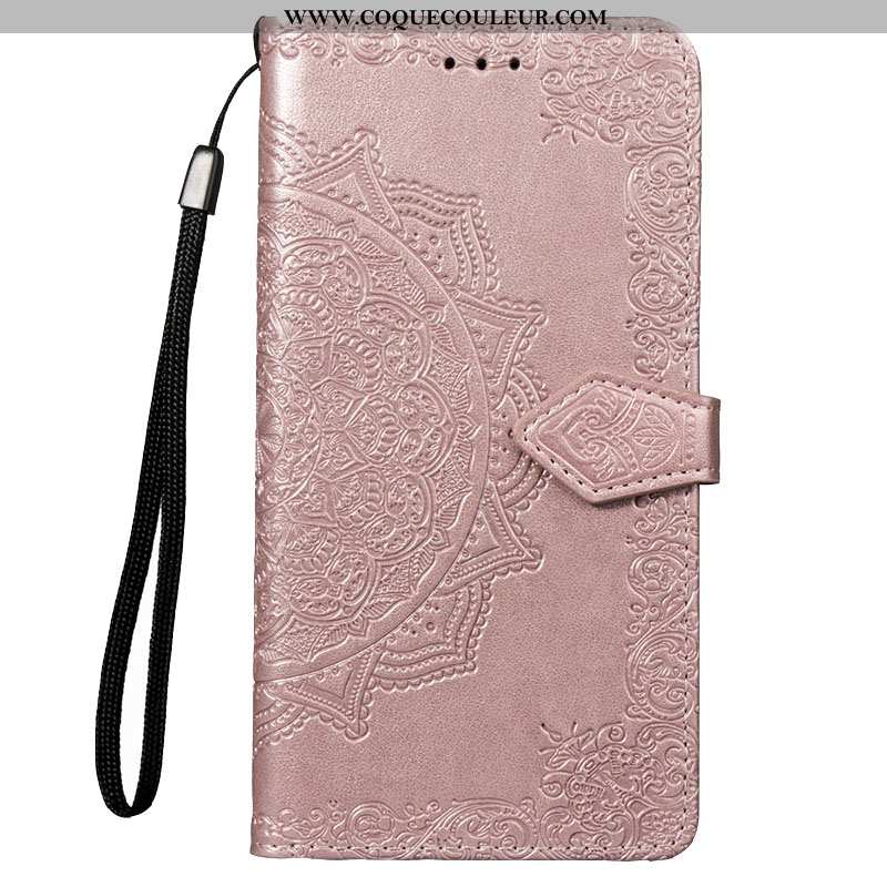 Coque Nokia 8.1 Fluide Doux Cuir, Housse Nokia 8.1 Silicone Téléphone Portable Rose