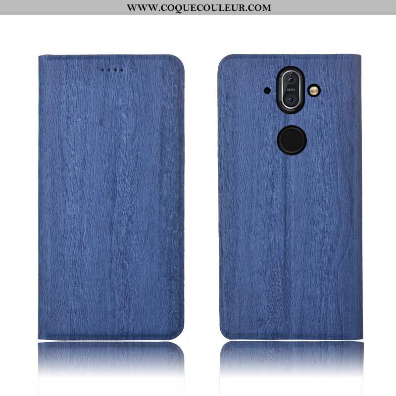 Housse Nokia 8 Sirocco Protection Marron Haute, Étui Nokia 8 Sirocco Cuir Nouveau