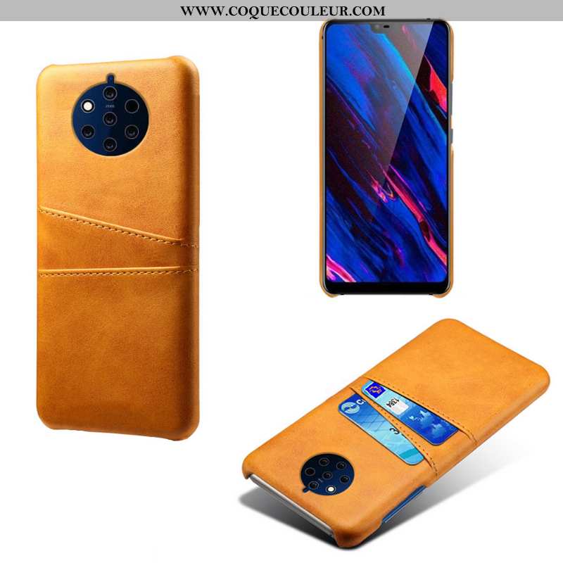 Étui Nokia 9 Pureview Cuir Carte Pu, Coque Nokia 9 Pureview Téléphone Portable Gris