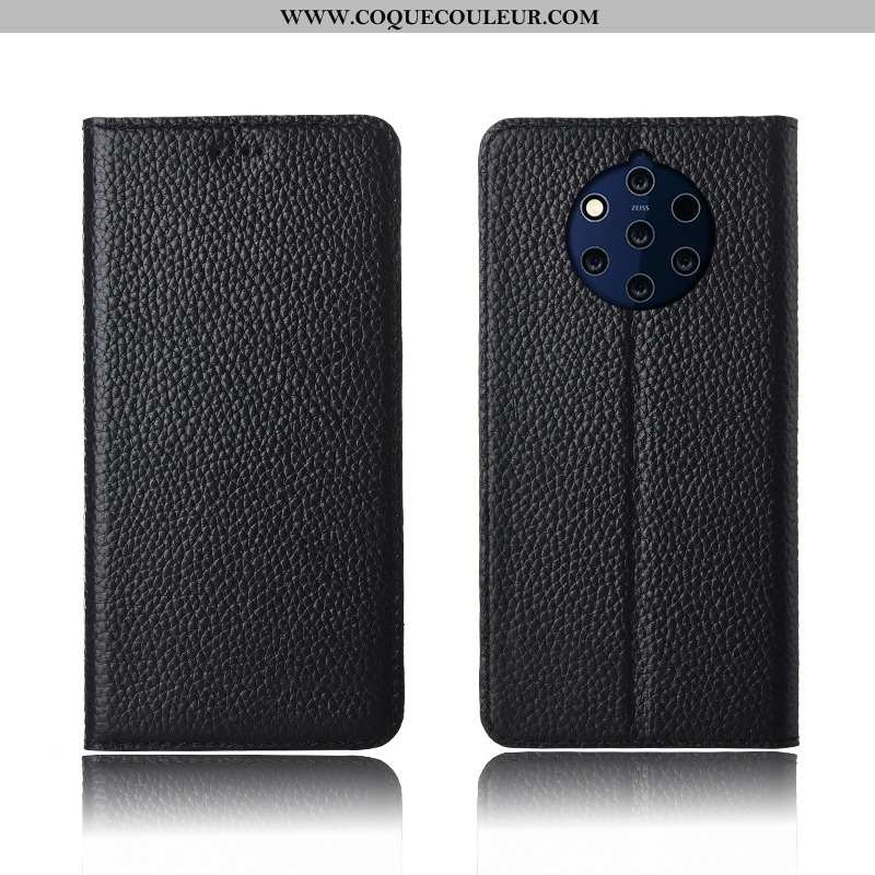 Coque Nokia 9 Pureview Silicone Téléphone Portable Étui, Housse Nokia 9 Pureview Protection Litchi J