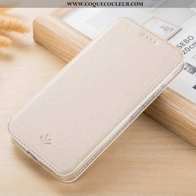 Housse Nokia 9 Pureview Modèle Fleurie Coque, Étui Nokia 9 Pureview Cuir Tissu Beige